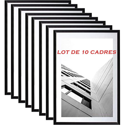 lot de 10 cadres photos A3